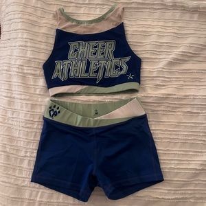 Rebel Athletics Cheer Athletics Practice Wear Set Size XS